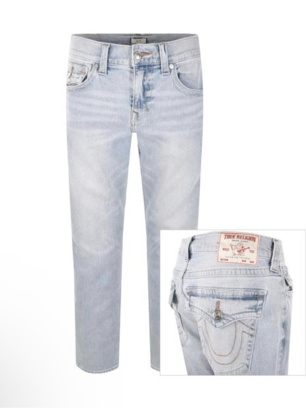 True religion Rocco Men’s Relaxed Skinny 29 Jeans